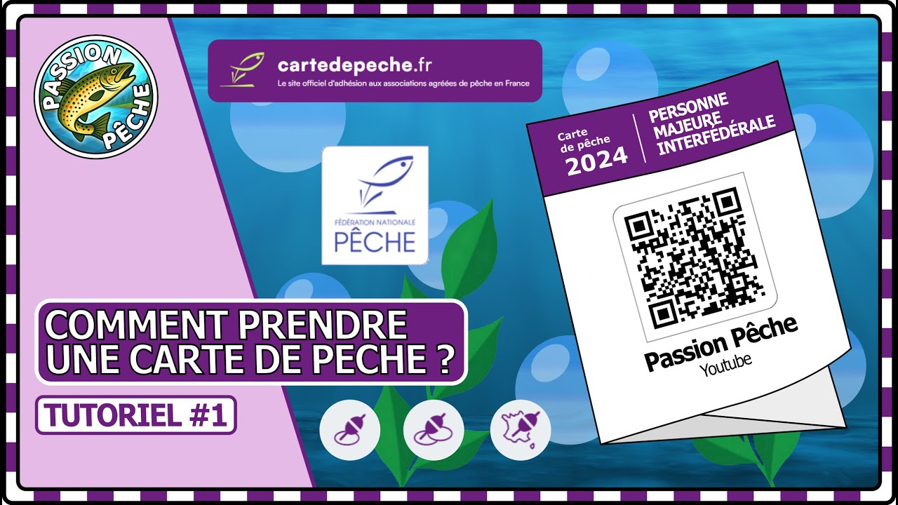COMMENT PRENDRE UNE CARTE DE PÊCHE ? - Tutoriel #1