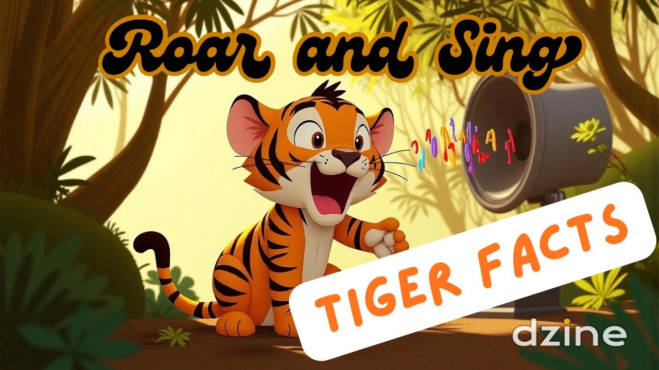 Roar, Roar, Roar With Me! 🐯 Tiger Song for Kids