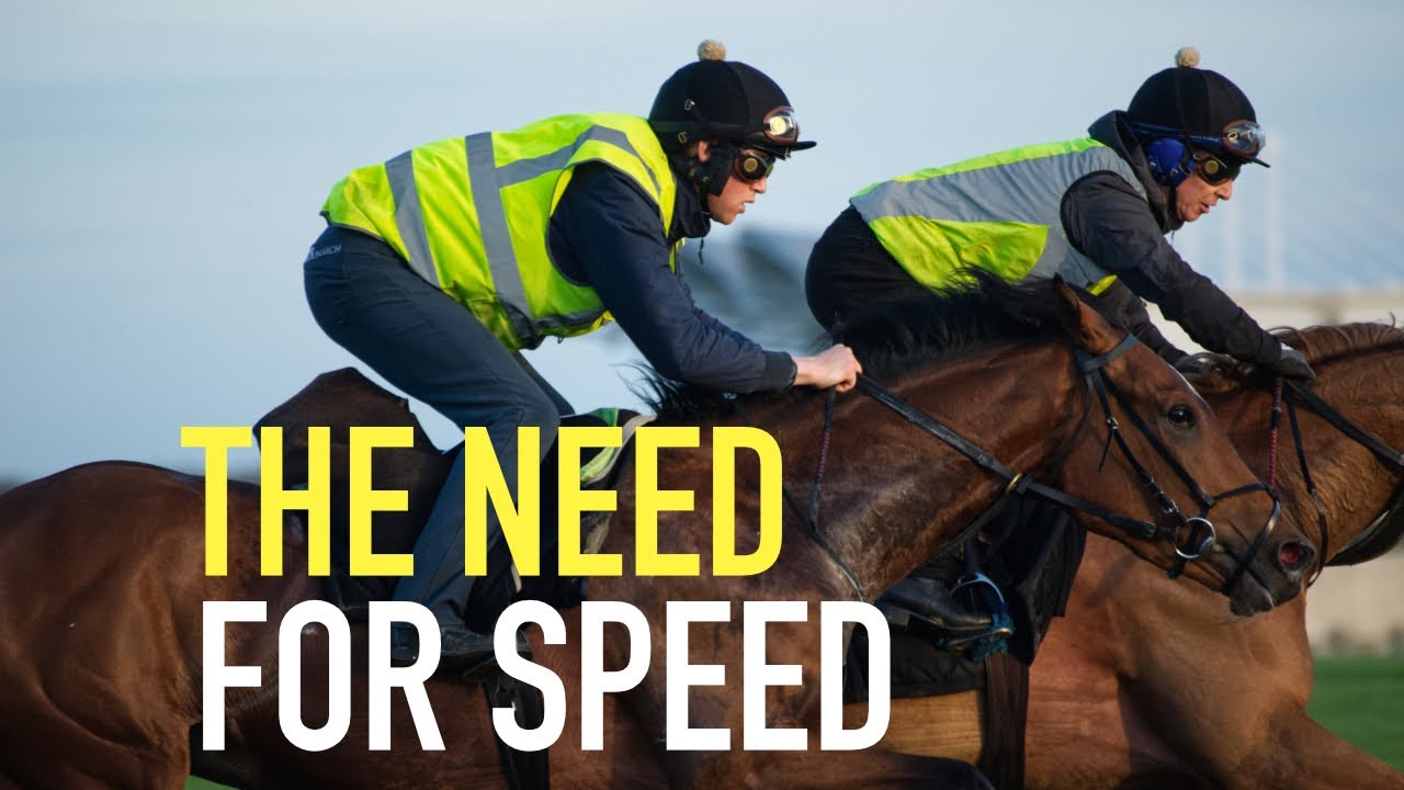 Jockeys talk about their need to go faster.