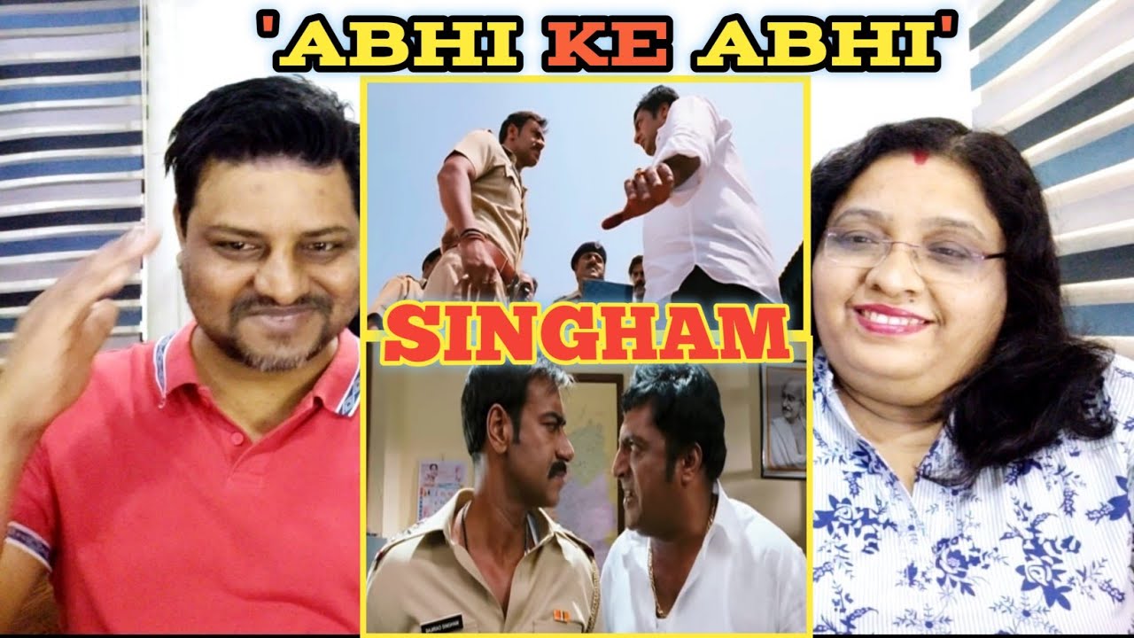 Singham vs Jaykant Shikre Police Station Mass Scene Reaction | Ajay Devgn, Prakash Raj, Rohit Shetty