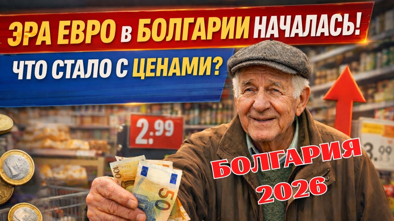 Эра евро в Болгарии началась что с ценами 2026 год