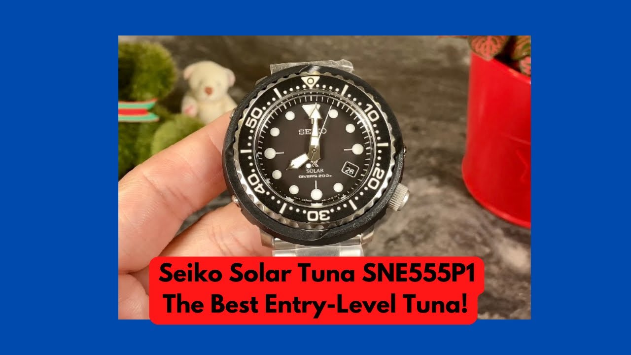Seiko Solar Tuna SNE555P1 - the best entry-level Tuna!