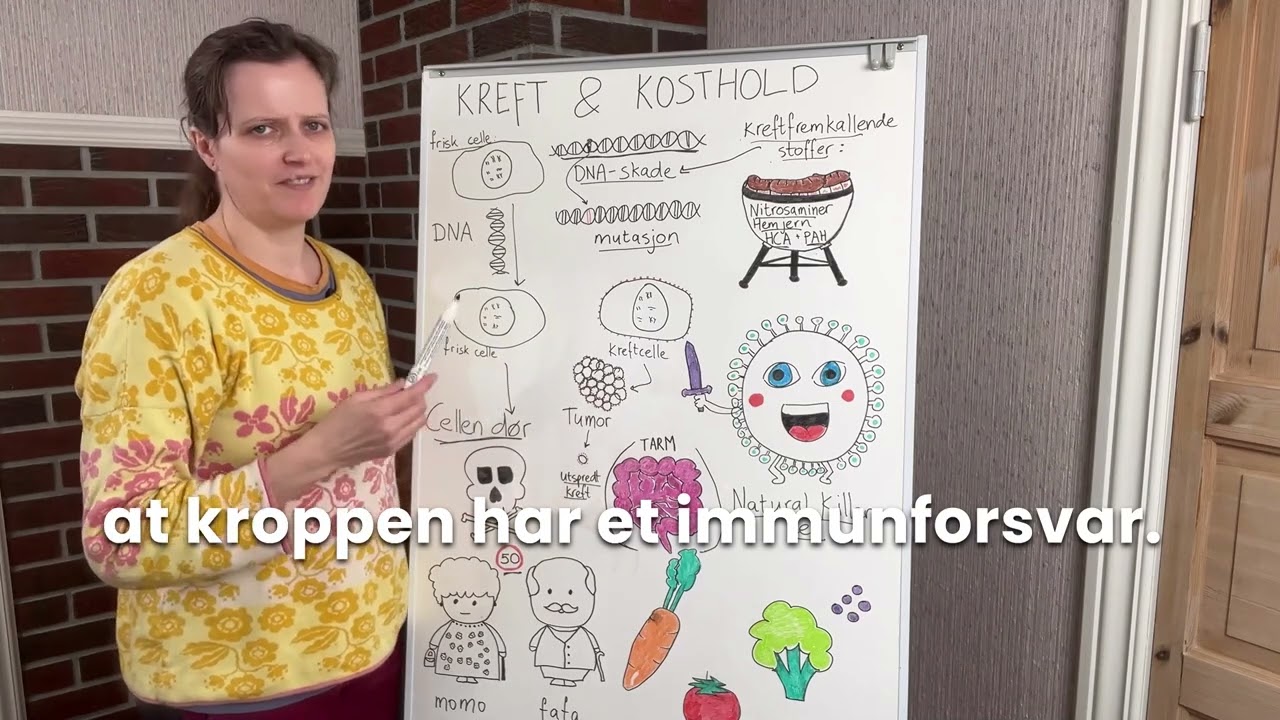Sammenhengen mellom kosthold, kreft og immunforsvaret