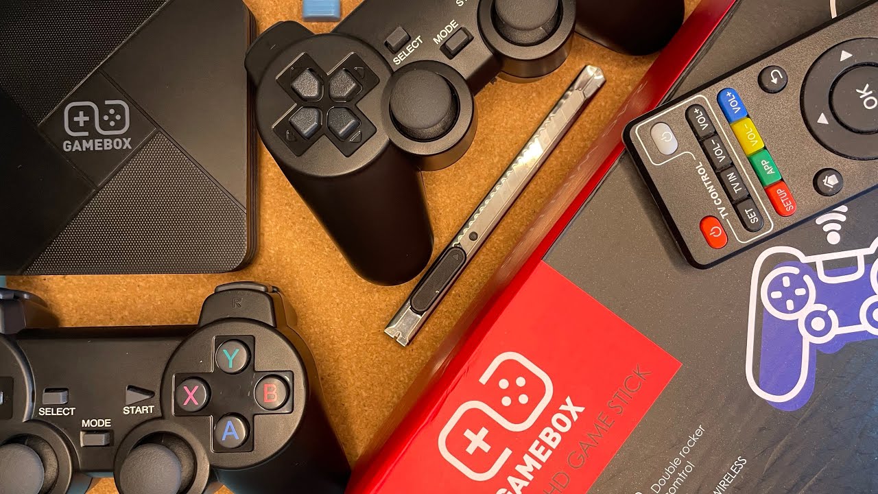 Unboxing Game Box G5 my first video on youtube
