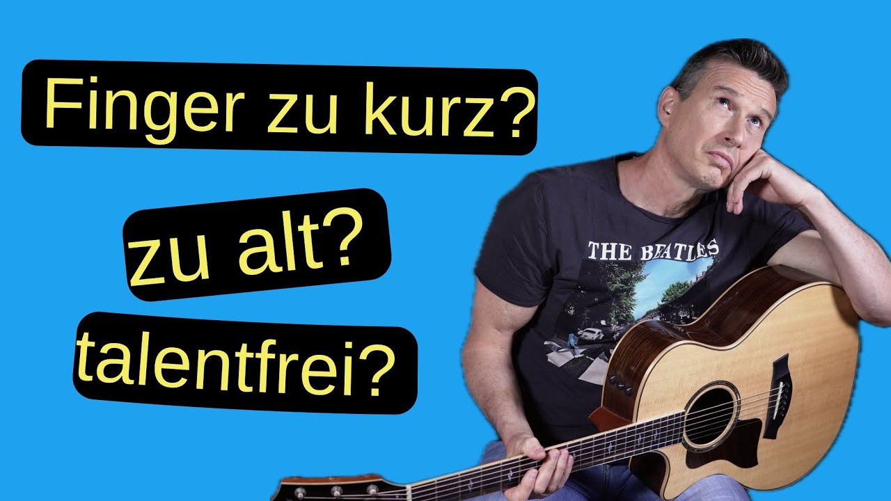 10 Gründe, warum beim GITARRE LERNEN manche Dinge einfach nicht klappen wollen #gitarrelernen