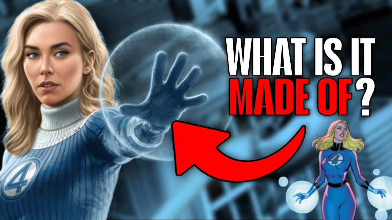 What are Susan Storm's FORCEFIELDS made of?