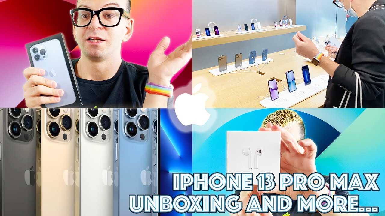 IPHONE 13 PRO MAX 📱 UNBOXING 📦 AND MORE 🎧 • BY SimiUK