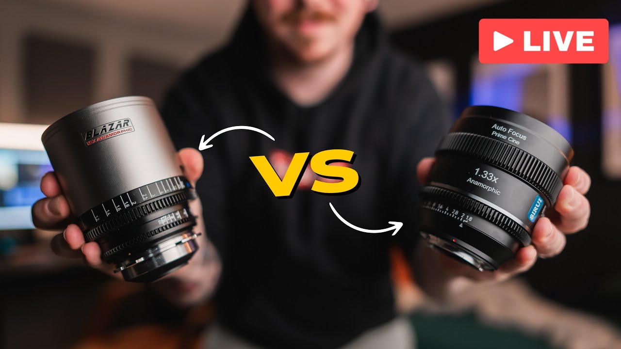 CLEAN VS CHARACTER - Anamorphic Livestream! Camera Q&A 🔴