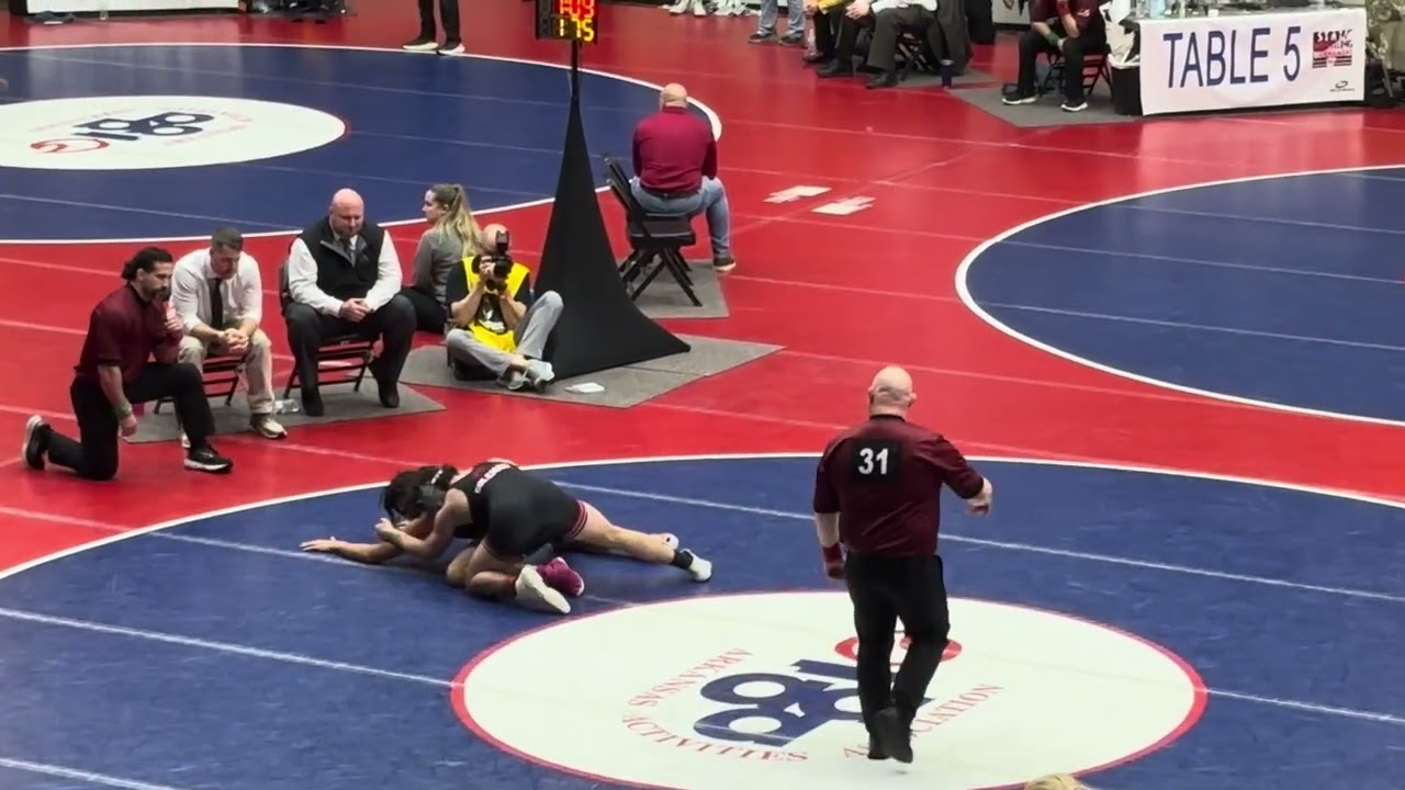 Cash’s State Champ Match vs Van Buren