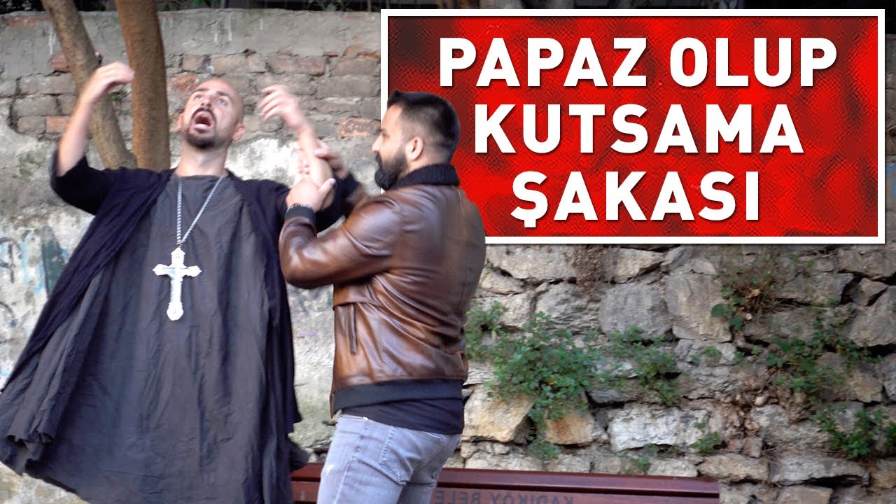 PAPAZ OLUP KUTSAMA ŞAKASI ! (%100 KIŞKIRTMA)