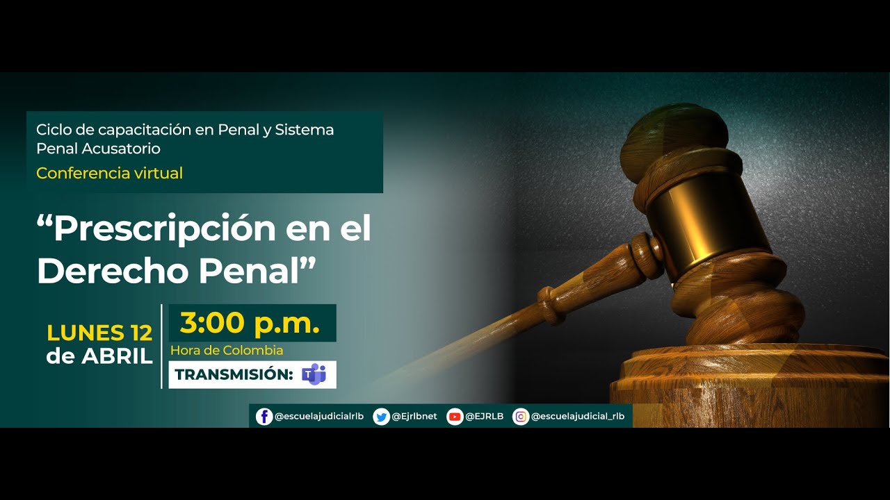 PRESCRIPCIÓN EN EL DERECHO PENAL