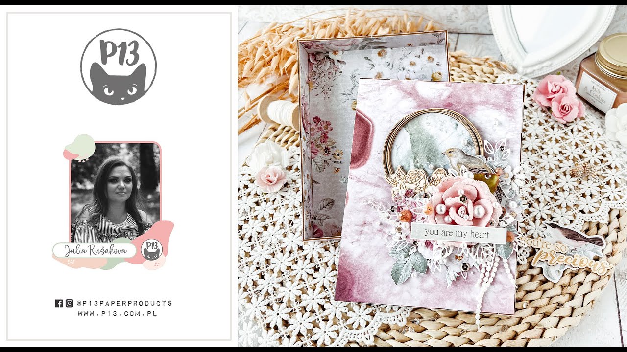 P13 Paper Products / Card /  Julia Rušakova /Precious