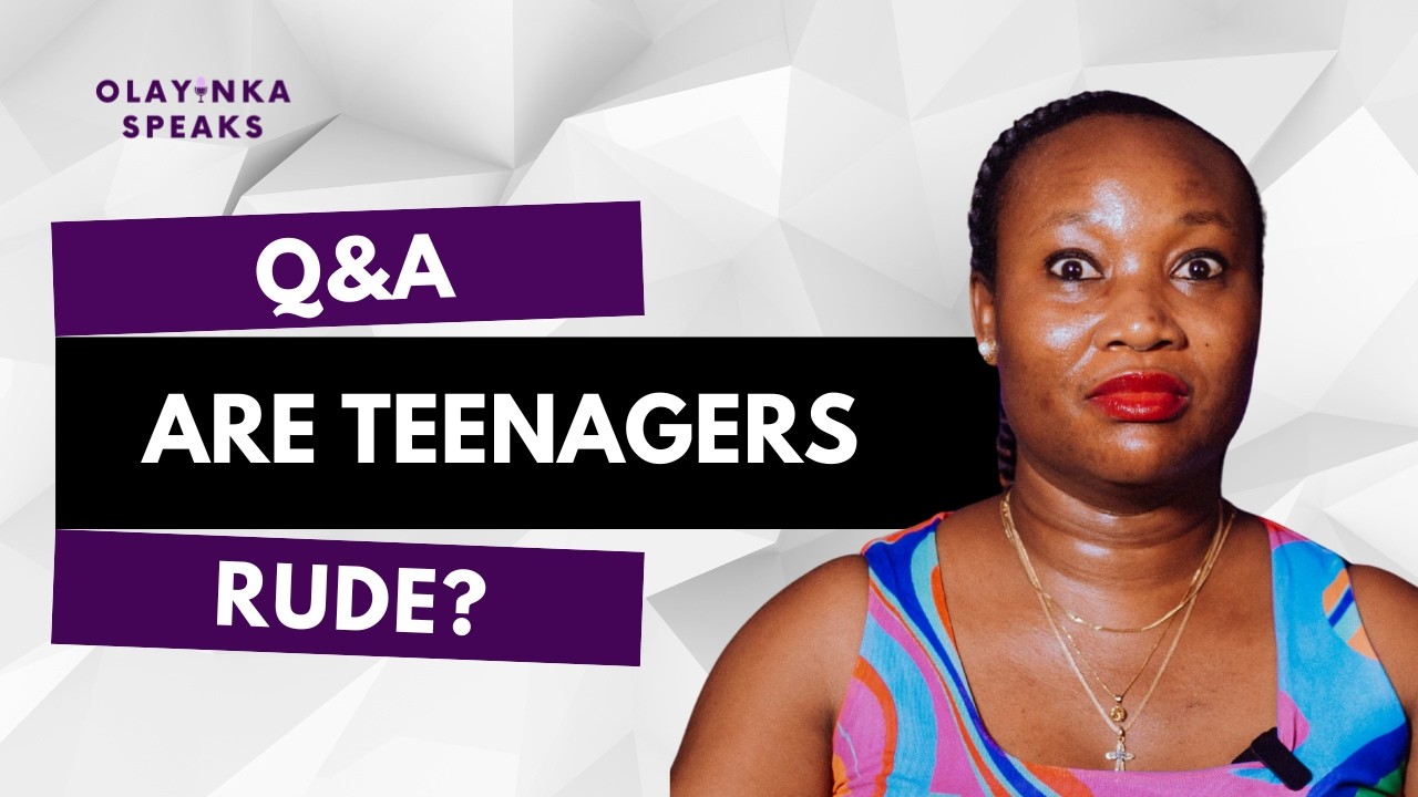 Are Teenagers Rude??🤔🤔 | Questions on common behaviors by Teenagers.