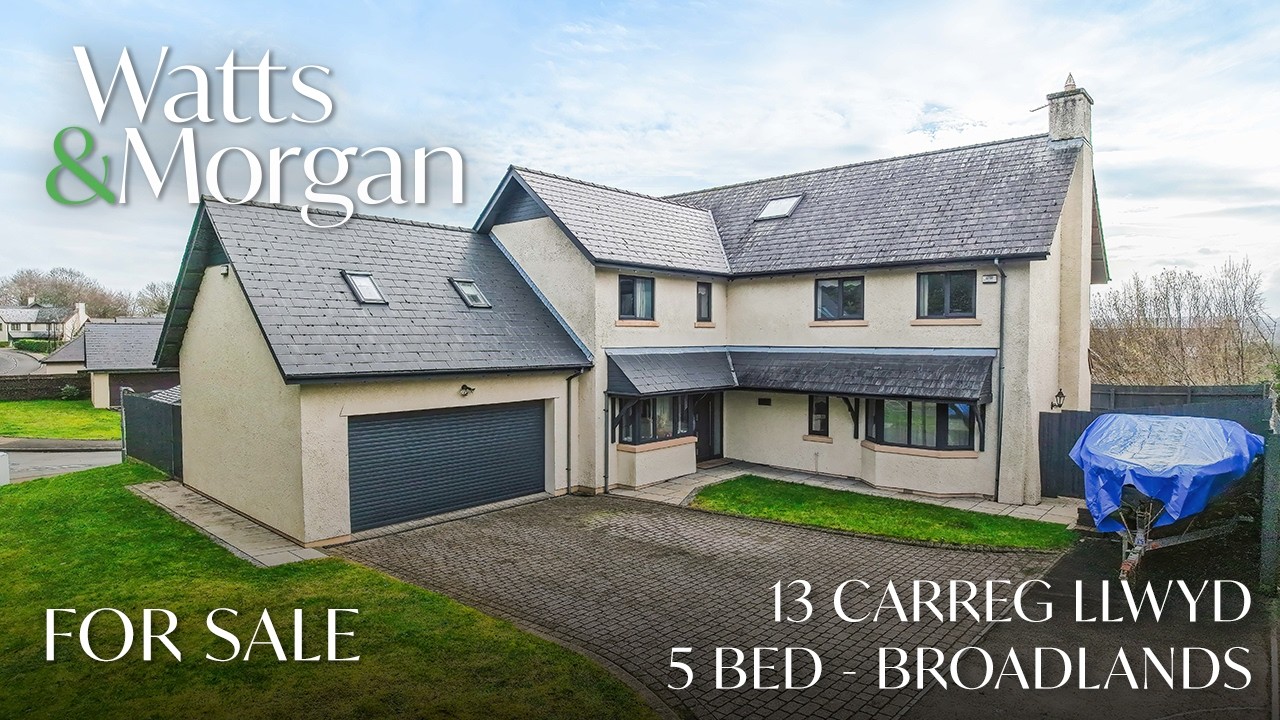Walk-through property video tour of 13 Carreg Llwyd Broadlands - Bridgend