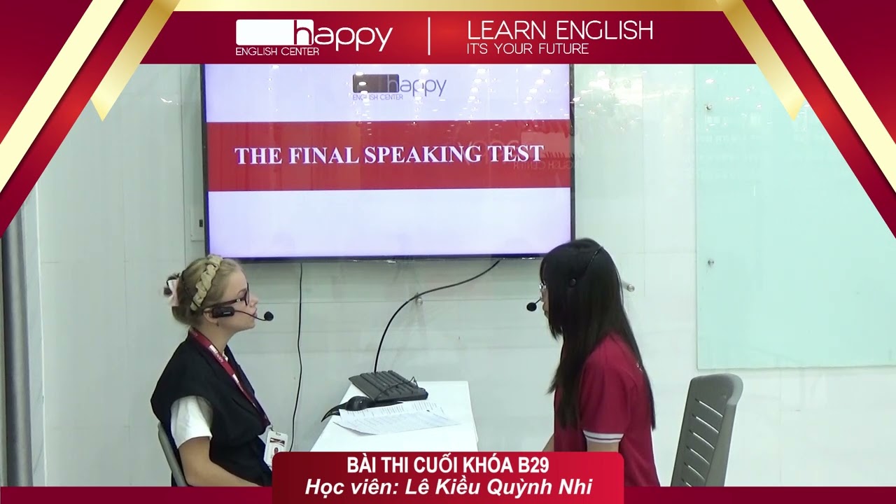 Lê Kiều Quỳnh Nhi   HAPPY ENGLISH CENTER