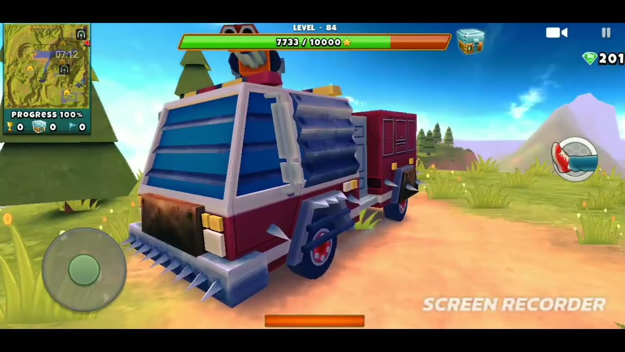 Zombie safari| camion de bomberos en el valle!🚒