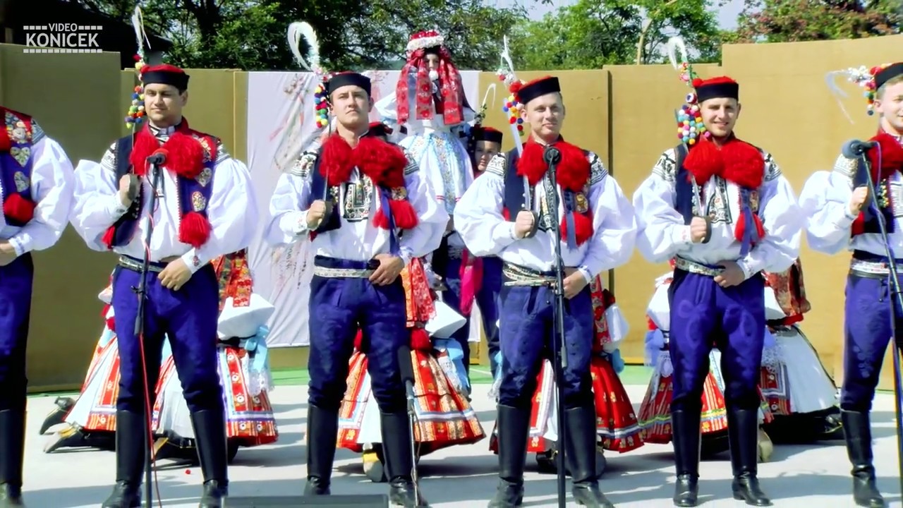 Královský vínek - Jízda králů 2019. Závěrečná scéna krále Davida Chaloupky, Vlčnovjanu a CM Čardáš