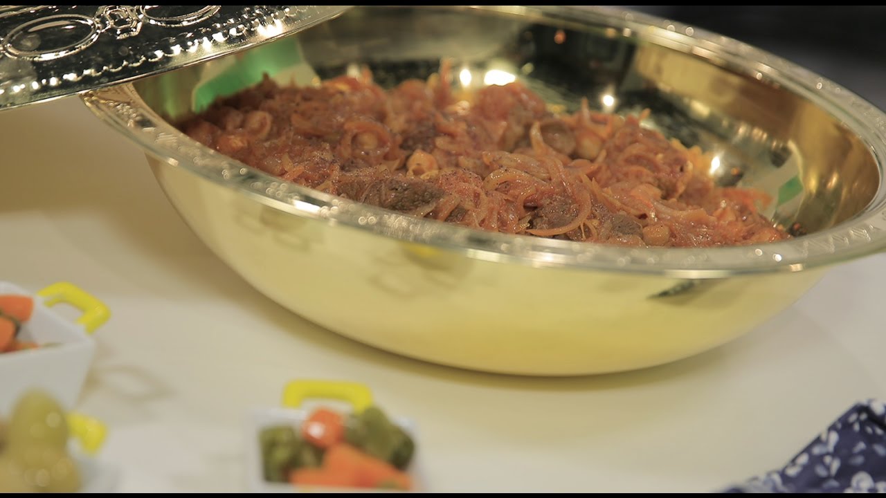 رشدة ليبي باللحمة | رانيا الجزار