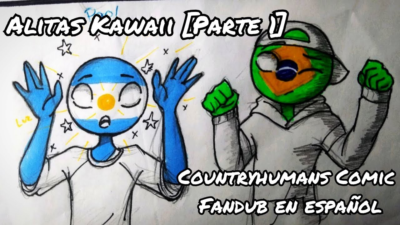Alitas Kawaii 🇦🇷🇧🇷 [Parte 1] (Countryhumans Fandub) || Leer Descripción