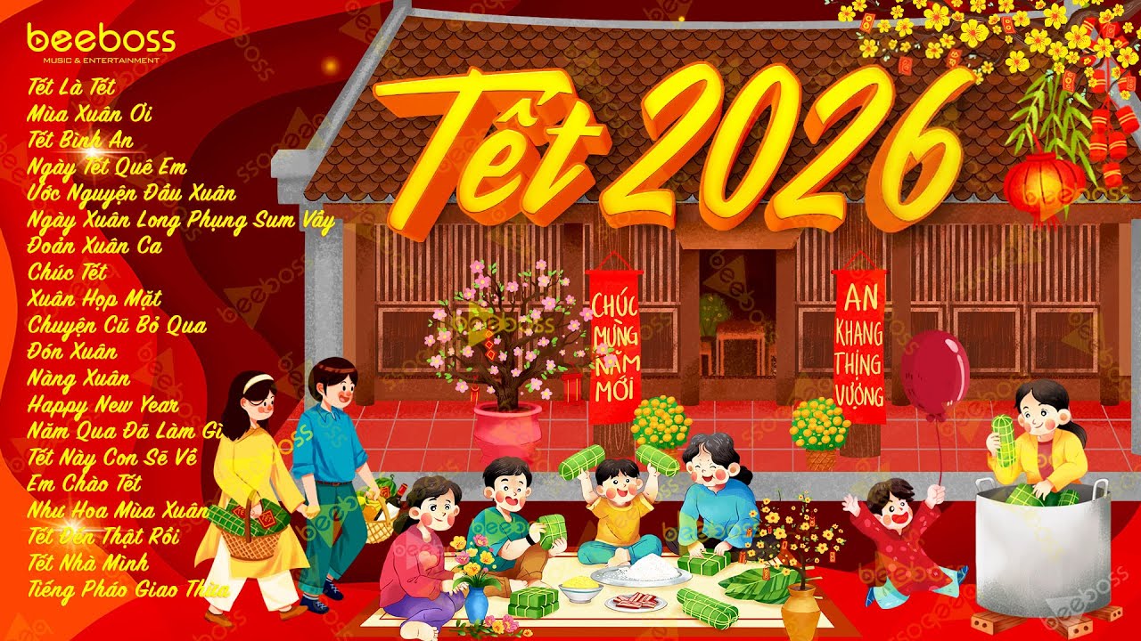 Nhạc Tết 2026 Remix, LK Nhạc Xuân EDM Tik Tok Htrol Hay Nhất Nghe Là Thấy Tết - Chào Xuân Bính Ngọ