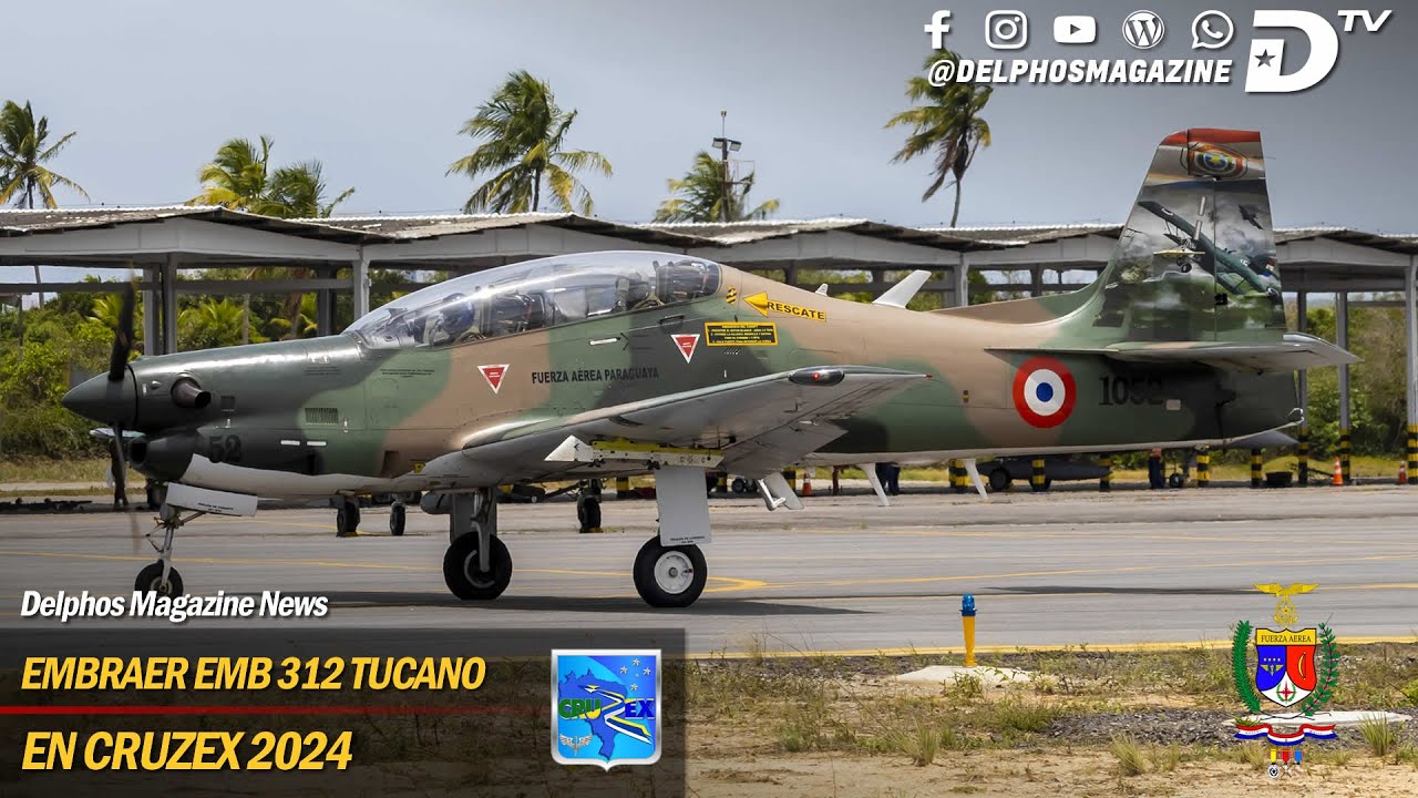 En exclusiva: acompañamos a la Fuerza Aérea de Paraguay y a sus EMB 312 Tucano en Cruzex 2024