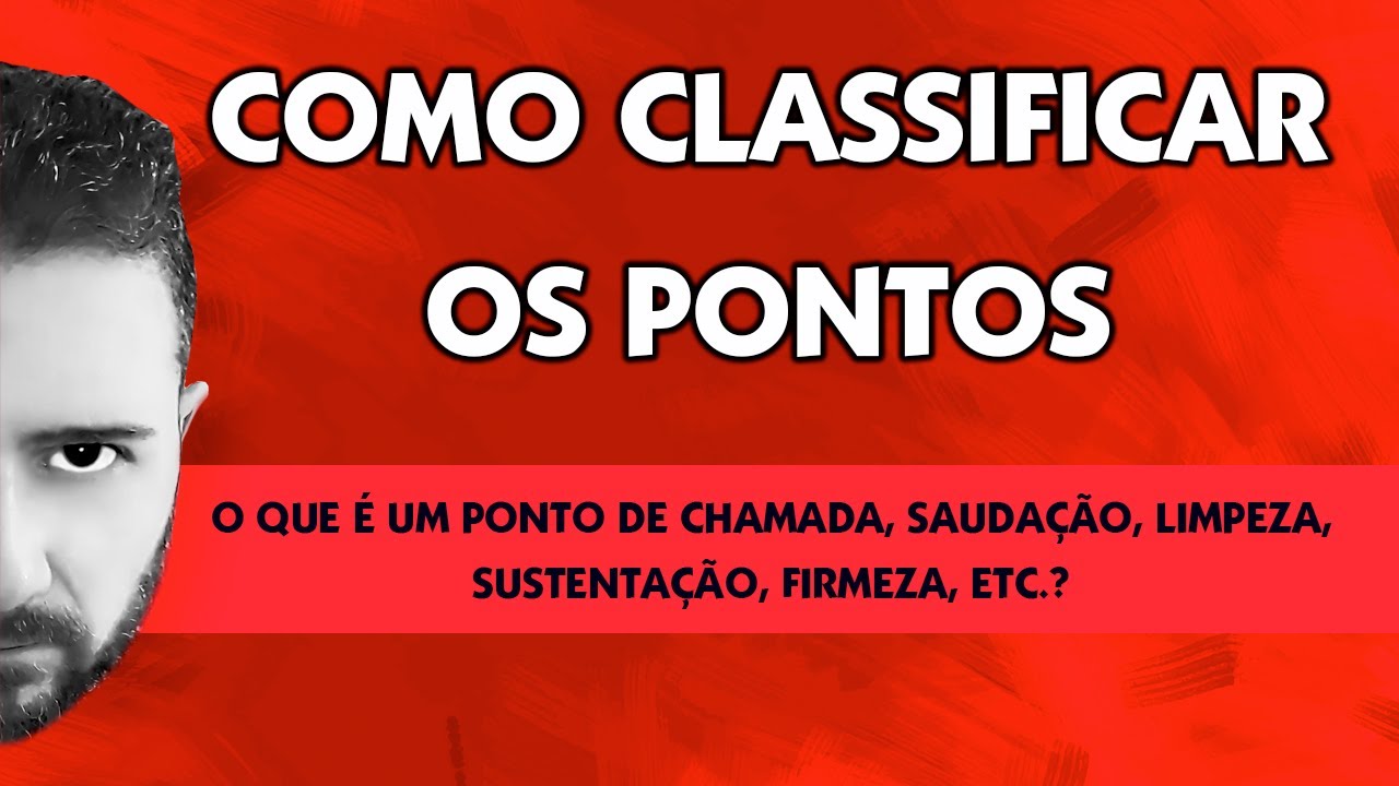 COMO CLASSIFICAR OS PONTOS
