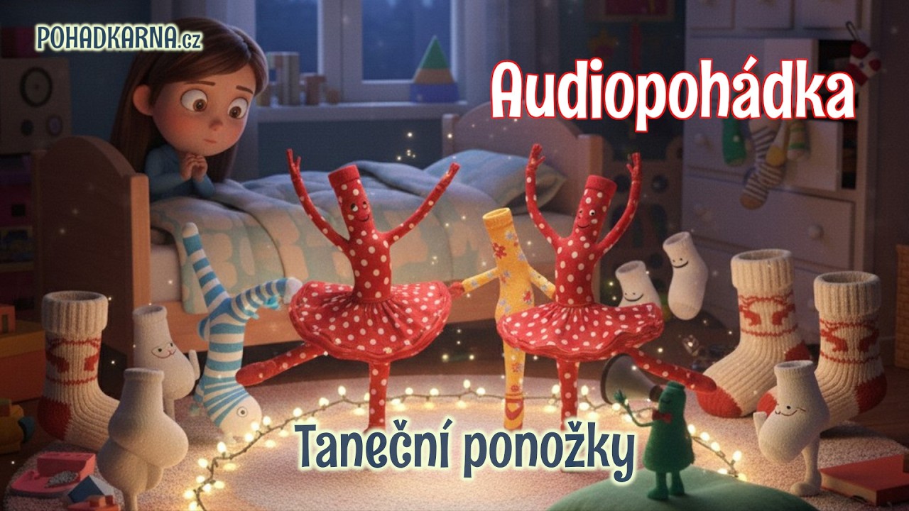 Taneční ponožky - Audio pohádka na dobrou noc | Pohádka pro děti