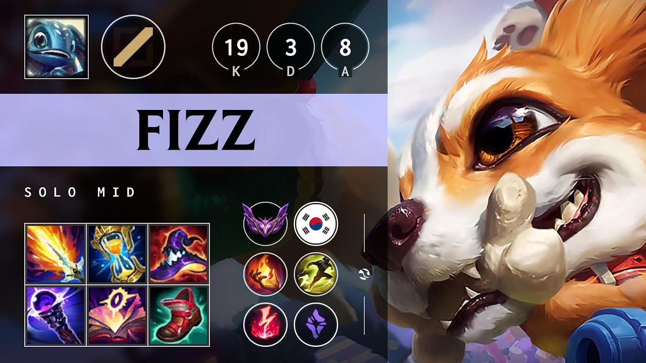 Fizz Mid vs Viktor - KR Master Patch 25.09