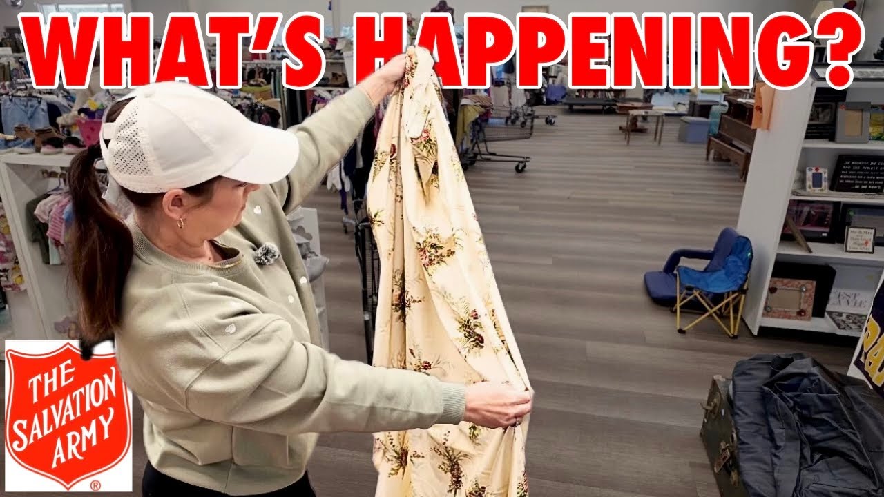 Something Felt Off at the Salvation Army… 😳  Thrift With Me