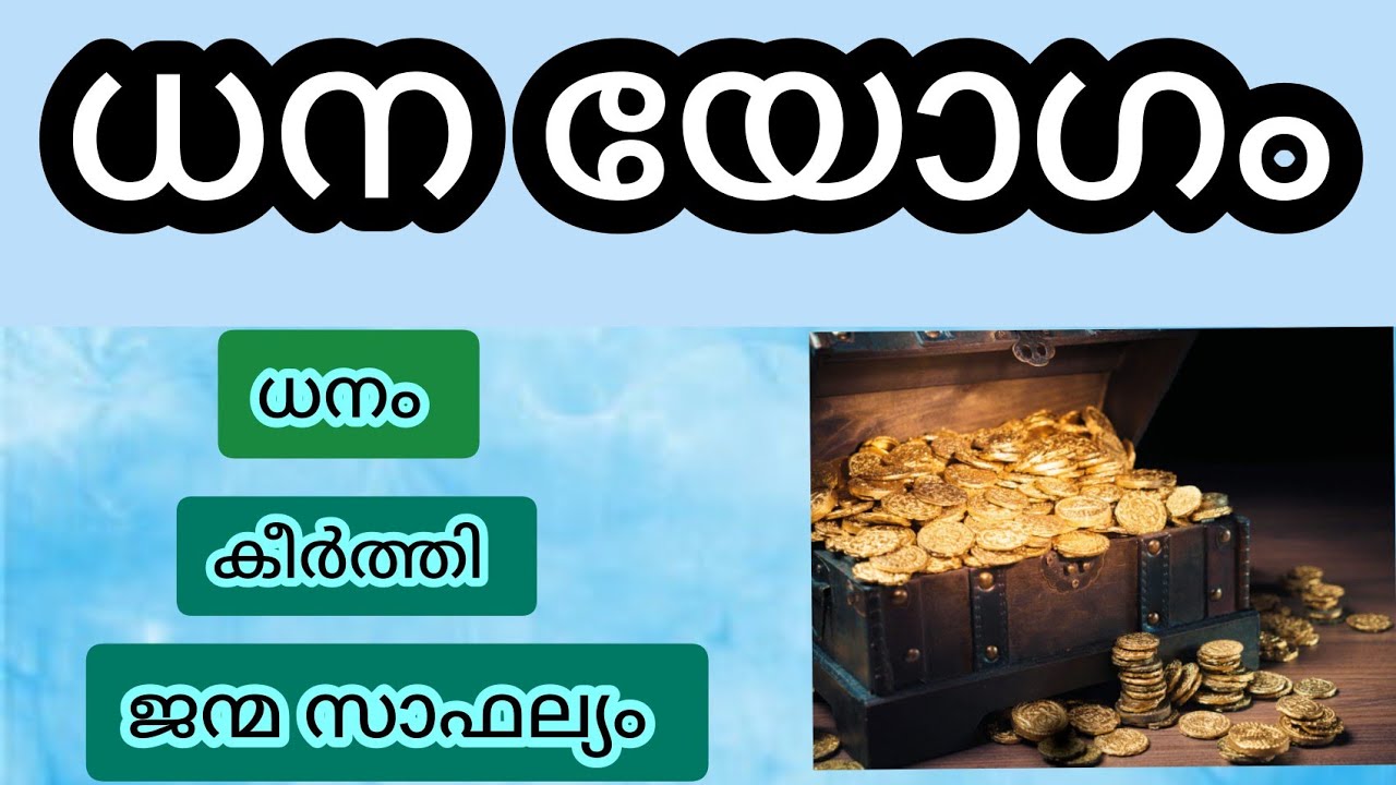 ധന യോഗം| Dhana yoga| Malayalam Astrology | Astrology 2021 | K S HARIBABU | Malayalam Horoscope |