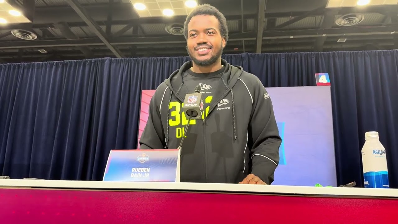 Chiefs Prospect and Miami (FL.) DL Rueben Bain Jr. Speaks at the NFL Combine