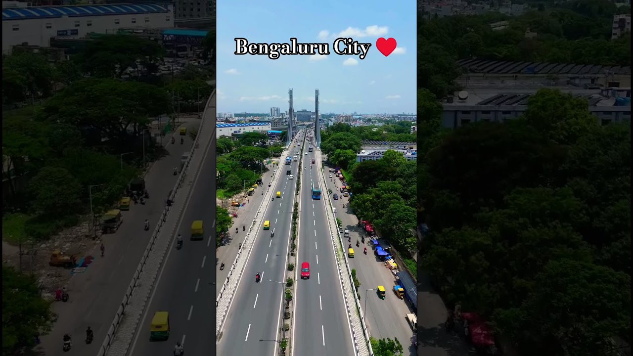 K R Puram Bridge Bengaluru #bangaloreflex #bangalore #bengaluru #shots #reels #drone