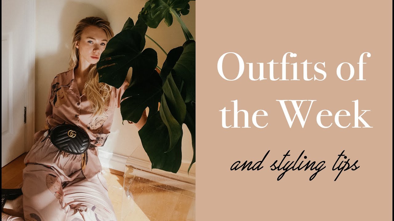 OUTFITS OF THE WEEK | And STYLING TIPS | Late Summer Edition