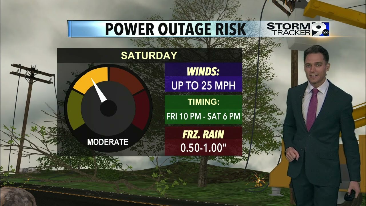 Meteorologist Dylan Robichaud forecast