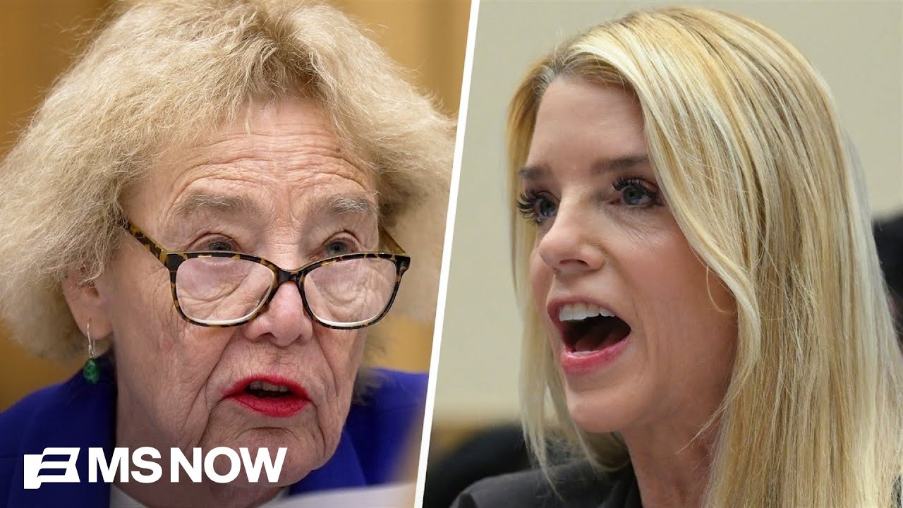 'Pathetic': Dem Rep. criticizes Bondi for avoiding questions