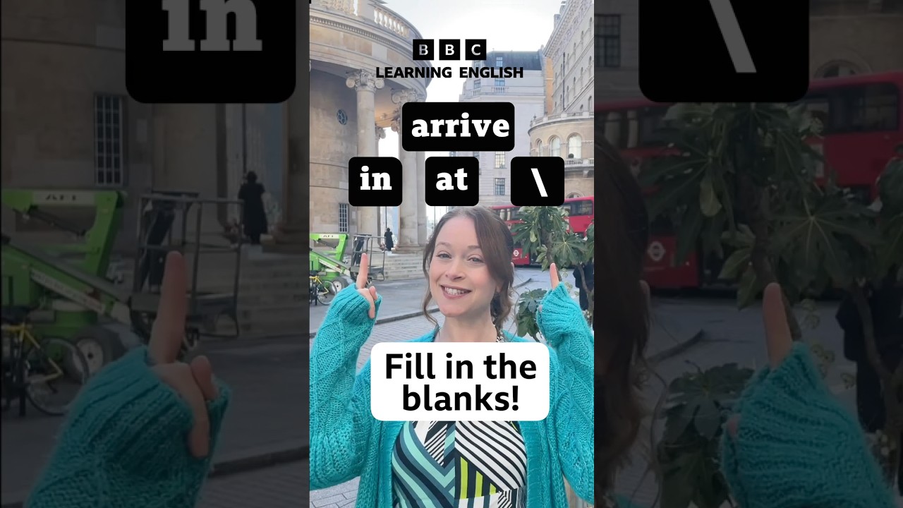 &lsquo;arrive in&rsquo; Vs &lsquo;arrive at&rsquo; Vs &lsquo;arrive&rsquo; &ndash; what&rsquo;s the difference? #shorts