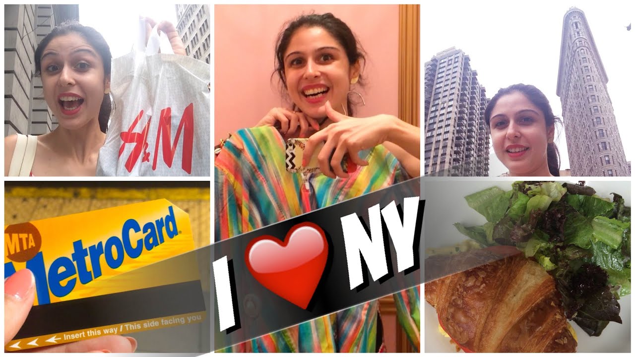 NYC Vlog!!! - Shopping At Forever 21, H&M & More!!!!