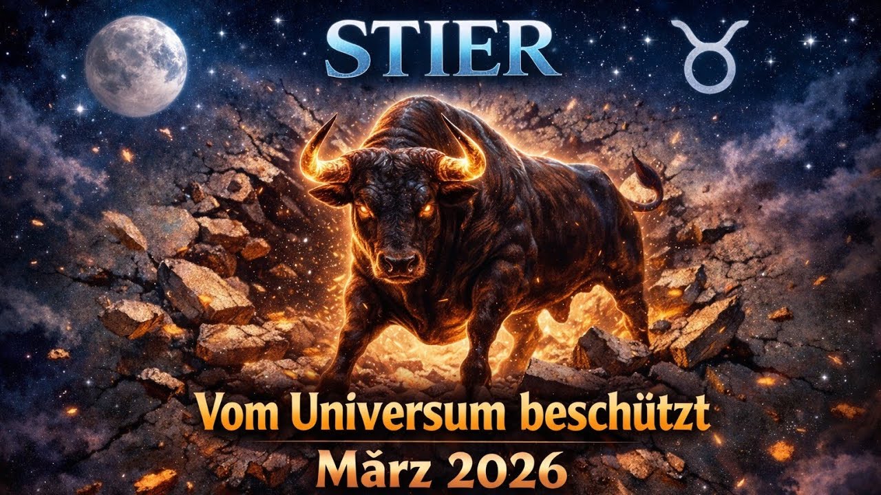 STIER ♉ MÄRZ 2026 ✨ VOM UNIVERSUM BESCHÜTZT ✨😎😎😎😎✨ #stier #tarot #kartenlegen ✨