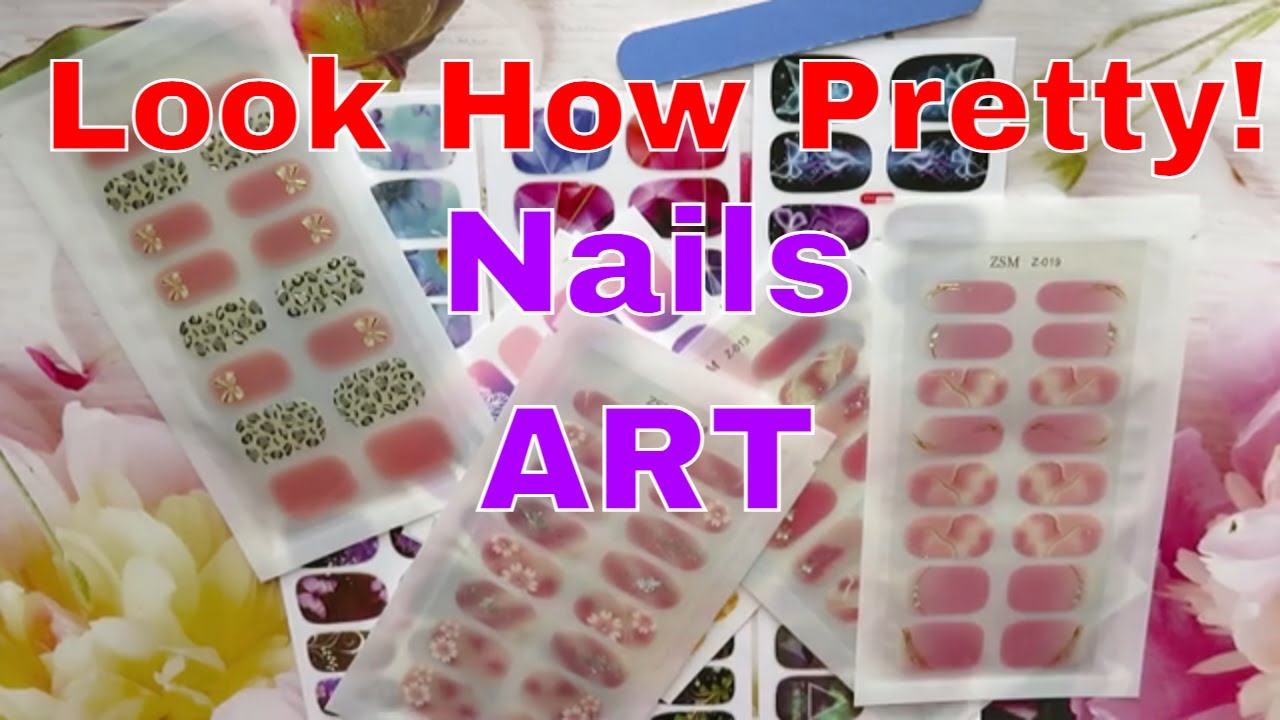 NEWCRAFTDAY Nails Art Stickers Review #newcraftday #nailart