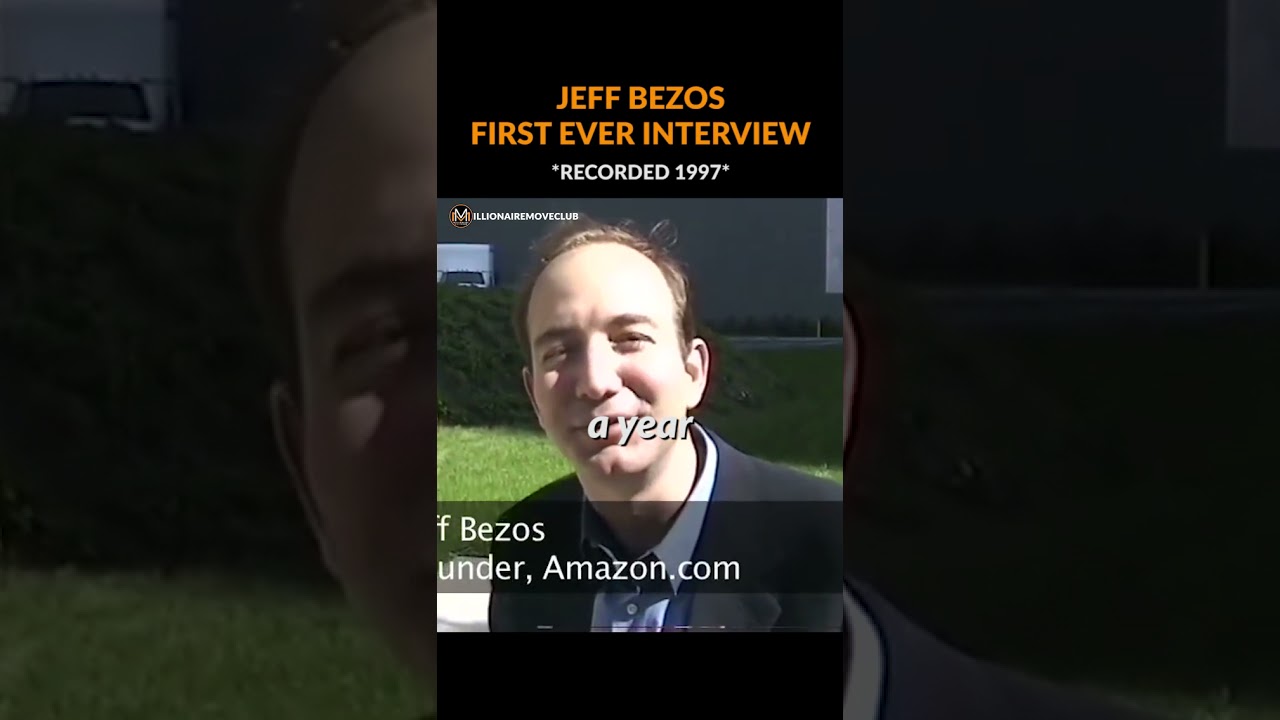 Jeff Bezos Interview 1997 - I'm the Founder of Amazon