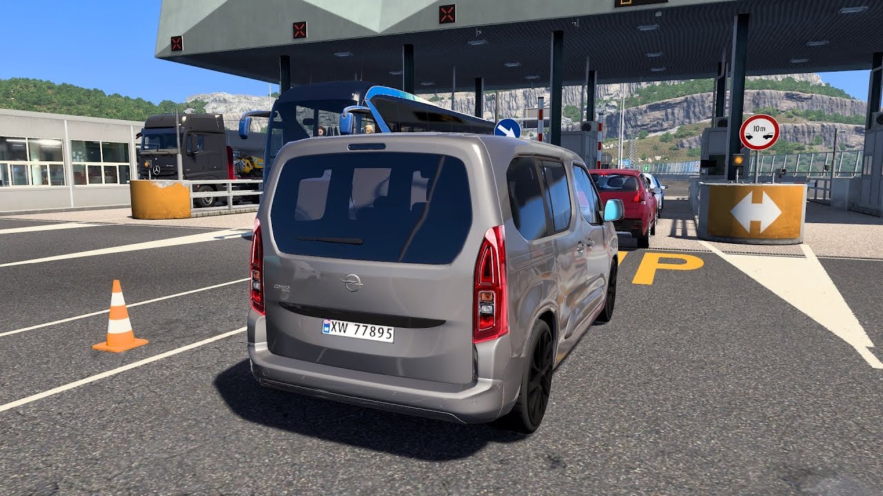 Opel Combo 2023 | Euro Truck Simulator 2 | ETS2 1.57 Bus mods