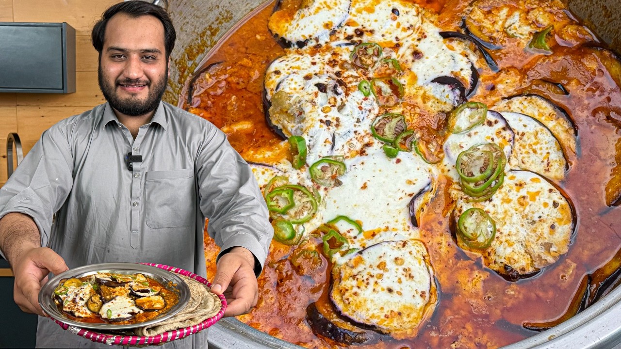 Dahi Baingan Masala - Gem of a Sabzi Recipe from Old Cookbooks (eggplants with yoghurt)