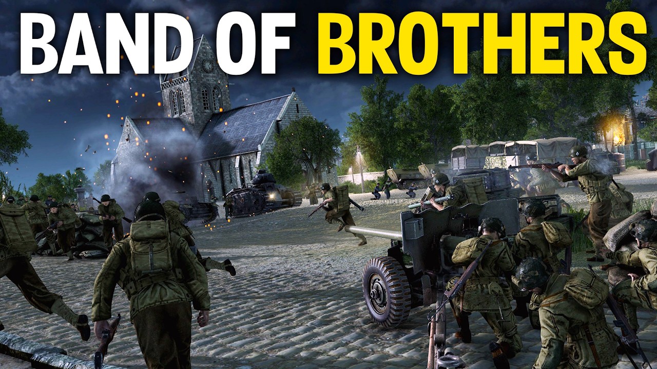 Gates of Hell's American 101st AIRBORNE go HARD in Normandy Conquest Mod | GoH US Conquest gameplay