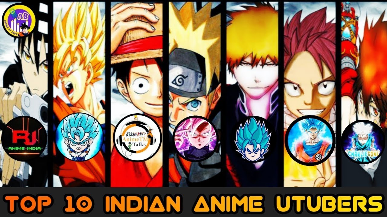 Top 10 Anime youtubers in India 2019