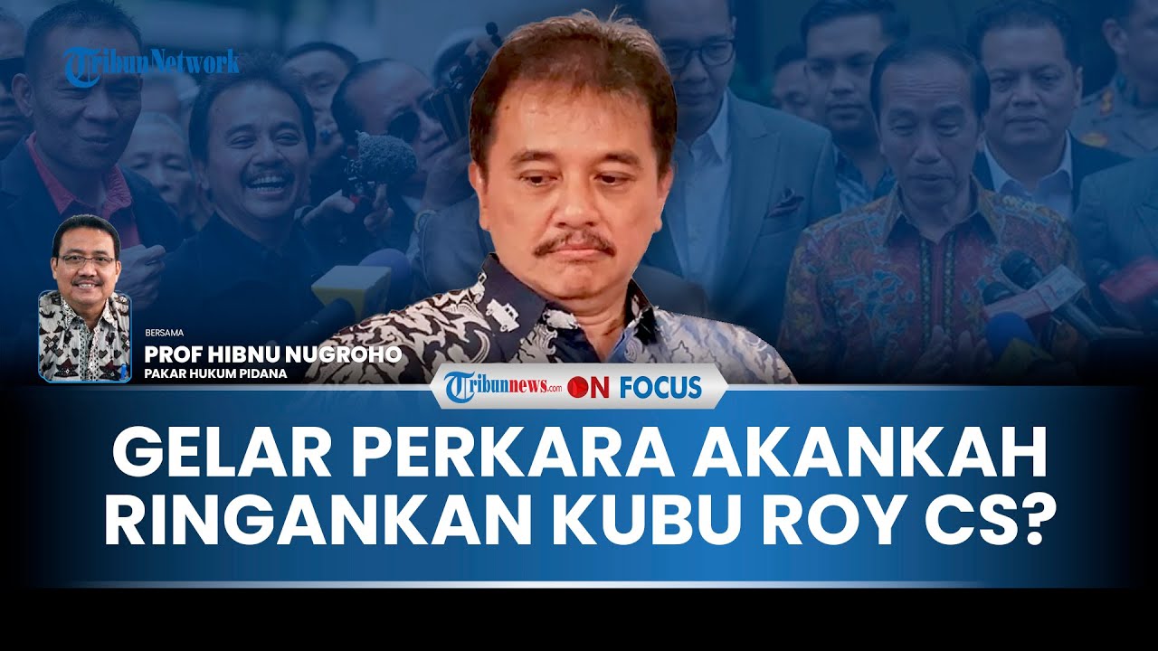 [FULL] Kubu Roy Cs Ingin Gelar Perkara Soal Ijazah Jokowi, Pakar: Jadi Bukti Negara Tak Tutupi Kasus
