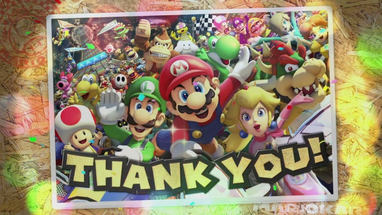 Mario Kart 8 Deluxe Spiny Cup 200cc 3 Star Clear and Game Credits