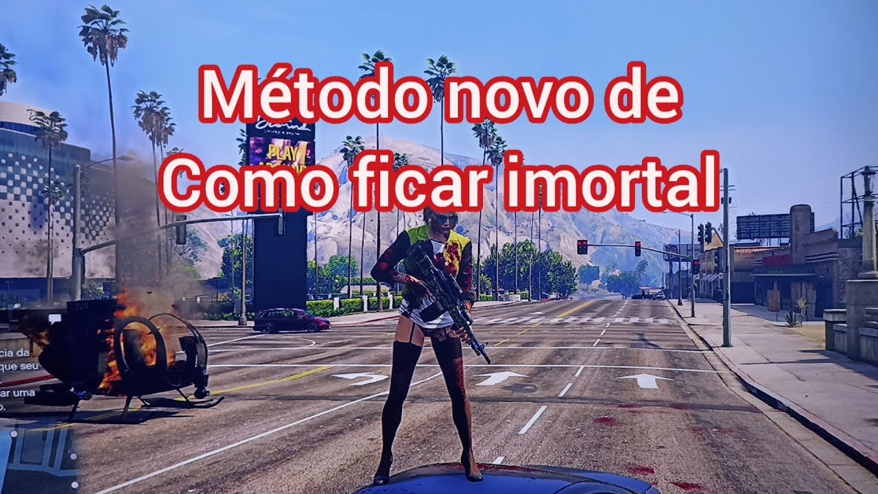 NOVO MÉTODO DE COMO FICAR IMORTAL GOD MOD NO GTA 5 ONLINE. PS4/PS5/Xbox.