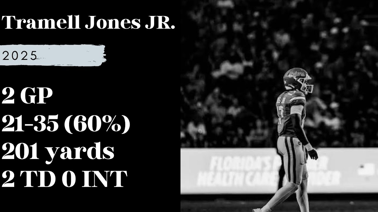Tramell Jones Jr. every Attempt/rush as a true freshman(Florida Gators+2026 O&B Game)