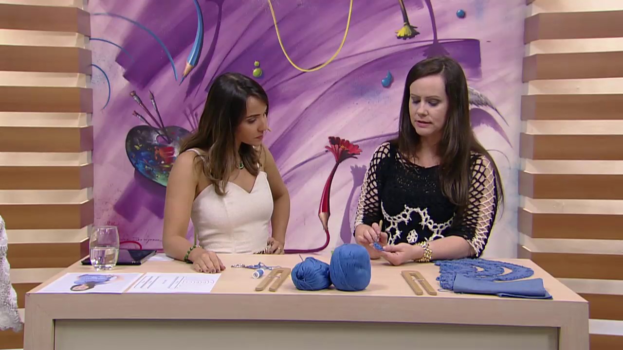 Mulher.com - 28/10/2016 - Blusa em crochê de grampo - Helen Mareth P2