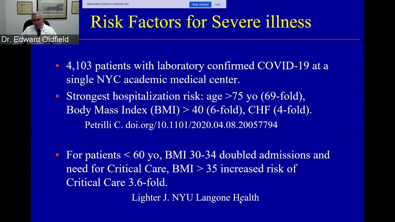 COVID-19 Update on Clinical Protocols (May 28, 2020)